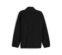 PUMA Chaqueta holgada para el invierno de borreguillo sintético con cremallera Essentials Elevated para hombre, Ropa, Negro, M M
