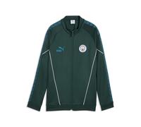 PUMA Chaqueta Manchester City KING Anthem juvenil, Ropa, Verde, 9-10Y