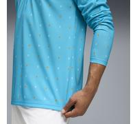 PUMA Chaqueta prepartido Olympique de Marseille con cremallera de un cuarto para hombre, Accesoiros, Azul, XXL XXL