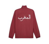PUMA Chaqueta prepartido tejida Marruecos para hombre, Ropa, Rojo, M M