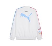 PUMA Chaqueta Scuderia Ferrari Miami T7 para hombre, Ropa, Blanco, XS XS