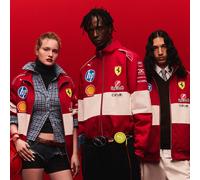 PUMA Chaqueta Scuderia Ferrari Team Racing 2025 para hombre, Ropa, Rojo, S S