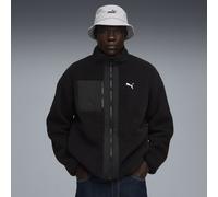 PUMA Chaqueta Sherpa híbrida reversible para hombre, Ropa, Negro, S
