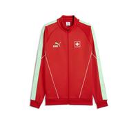 PUMA Chaqueta Suiza KING Anthem para hombre, Accesoiros, Rojo, XS
