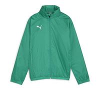PUMA Chaqueta Teamgoal Allweather Jr poliéster, Unisex Adulto, Sport Green White, 116