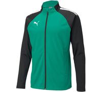 PUMA Teamliga Training Jacket Hombre, Pepper Green-Puma Black, L