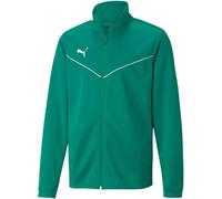 Puma - Chaqueta teamRISE Niño, Hombre, Pepper Green-White, 128 cm