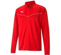 PUMA Teamrise Training Poly Jacket Chaqueta De Entrenamiento, Unisex niños, Puma Red-Puma White, 140