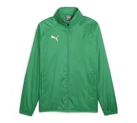 PUMA teamGOAL All Weather Jacket Chaqueta de poliéster, Hombre, Sport Green White, M