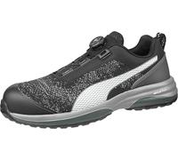 Puma Charge Low S1p ESD HRO SRC - Zapatos de seguridad, color verde, Black Disc, 36 EU