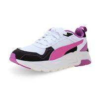 PUMA Chica Zapatos Trinity 2 LT Jelly Heaven Jr Código 406077-03 Blanco, Blanco Morado Negro, 38 EU