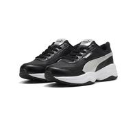 PUMA Cilia Mode Metallic Whisper - Tenis para Mujer, Color Negro, Plateado y Blanco, Talla 4, Negro Plata Blanco, 37 EU