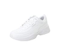 PUMA Cilia Mode, Zapatillas de Deporte Mujer, Puma White-Puma Silver, 38.5 EU
