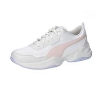 PUMA Cilia Mode, Zapatillas de Deporte Mujer, Warm White-Silver Mist-Rosebay, 40.5 EU