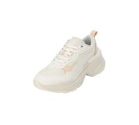 Puma - Cilia Wedge - Zapatillas deportivas con cuña para mujer, color blanco, 40.5 EU