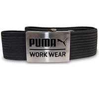 Puma - Cinturón trenzado 100 cm, Negro , Talla única
