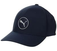 Puma Circle Cat Tech - Gorra para Hombre, Azul Marino Profundo, Talla única