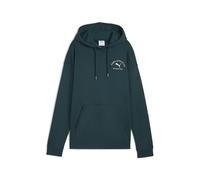 PUMA Sudadera con capucha Class Relaxed Hoodie FL para mujer Verde L L