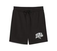 PUMA Class Shorts TR B Pantalones Cortos de Punto, Negro Black, 164 para Niños