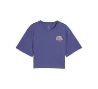 PUMA Class tee G, Camisetas Niñas, Blue Crystal,