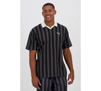 PUMA Camiseta funcional 'Class' crema / gris oscuro / negro XXL crema / gris oscuro / negro