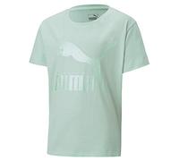 Puma Classics Graphic tee G Camiseta de Manga Corta, Niñas, Verde, 6
