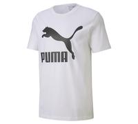 PUMA Classics Logo tee Camiseta, Hombre, Puma White, L