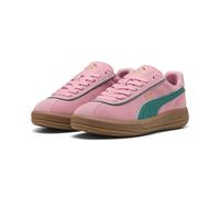 Puma Club Klassika SD - Tenis para Mujer, Pinkscape Wild Green Puma Gold, 35.5 EU