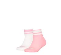 PUMA Clyde Junior Quarter 2P, Calcetines, Unisex niños, Pink/White - New, 39-42