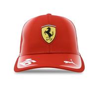 PUMA Colección Gorras Scuderia Ferrari F1 2026 Charles Leclerc | Con un gráfico tonal en relieve de calor en la corona, Como se ve llevado por el equipo y los pilotos