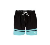PUMA Colour Block Pantalones Cortos, Black, XL de los Hombres
