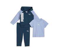 PUMA Conjunto de camiseta unisex de Minicats para bebé, con capucha y pantalones, traje de punto Tr Inf (paquete de 1)