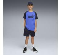 PUMA Conjunto de camiseta y shorts de poliéster Essentials con logo n.º 1 juvenil, Ropa, Azul, 13-14Y