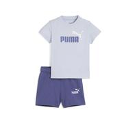 PUMA Conjunto de camiseta y shorts Minicats Essentials infantil, Ropa, Azul, 2-3Y 2-3Y