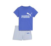 PUMA Conjunto de camiseta y shorts Minicats Essentials infantil, Ropa, Azul, 2-3Y 2-3Y