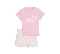 PUMA Conjunto de camiseta y shorts Minicats Essentials infantil, Ropa, Rosa, 6-9M