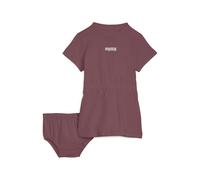 PUMA Conjunto de vestido Essentials Logo infantil, Ropa, Morado, 4-6M 4-6M
