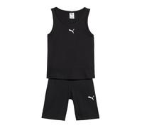 PUMA Conjunto 'Ess' negro / blanco 176 negro / blanco
