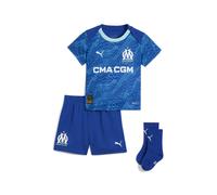 PUMA Conjunto infantil Olympique de Marseille 3.ª equipación 25/26, Ropa, Azul, 12-18M 12-18M