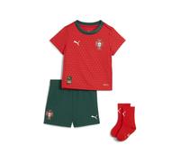 PUMA Conjunto infantil Portugal 1.ª equipación 2025, Ropa, Rojo, 9-12M 9-12M
