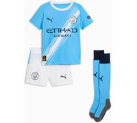 PUMA Manchester City FC Conjunto mini camiseta de local para niños 25/26, Azul (Team Light Blue x White), 116