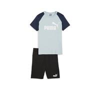 PUMA Conjunto Niño de camiseta y shorts de poliéster 152 Turquoise Surf Blue