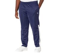 PUMA Contrast Pants (Available in Big & Tall) Pantalones Deportivos, Peacoat/Blanco, 3XL Grande Alto para Hombre