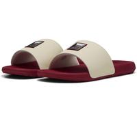 PUMA Cool Cat 2.0 GREENSIDE, Sandalias deslizantes Unisex Adulto, Alpine Snow-Dark Crimson, 43 EU