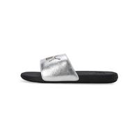 PUMA Cool Cat 2.0 Metallic Shine, Slide Sandal Unisex Adulto, Silver Gold Black, 35.5 EU
