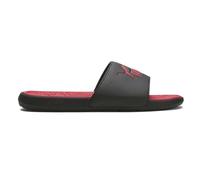 PUMA Men's Cool CAT 2.0 Slide Sandal, Black Red Red, 10