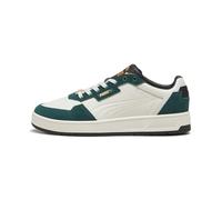 PUMA Court Classic Lux SD, Sneaker Unisex Adulto, Vapor Gray-Dark Myrtle Gold, 44.5 EU