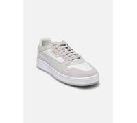 PUMA Zapatillas de Ante Court Classic Unisex 45 White Glacial Gray Gold