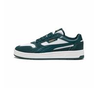 PUMA Court Classic Street SD, Zapatillas Unisex Adulto, Blanco Verde Terreno, 42 EU