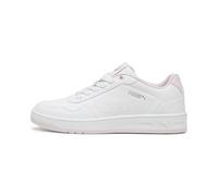 PUMA Court Classy, Zapatillas de Deporte Mujer, Blanco White Whisp Of Pink Silver, 39 EU